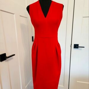 "New" Victoria Beckham gorgeous red dress